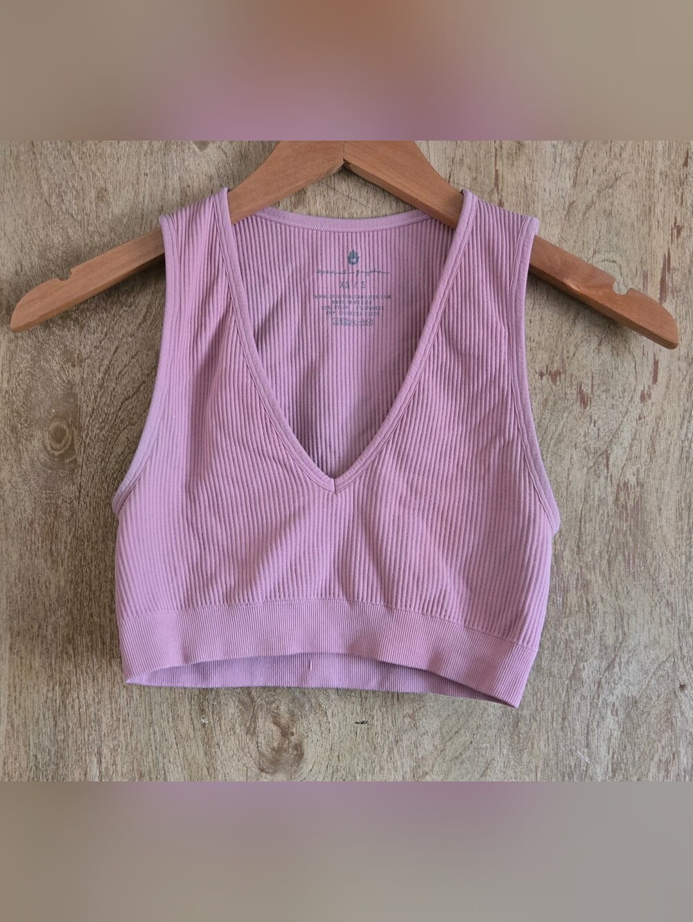 Spiritual Gangster Ribbed Crop Tank Top